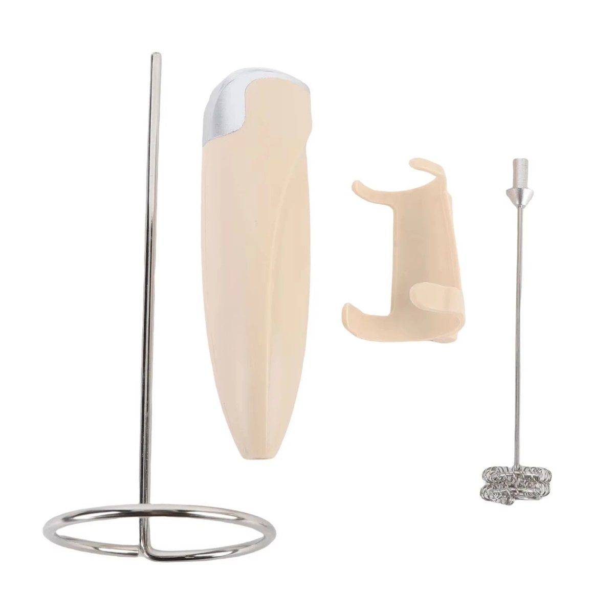 CreamCraft – Mousseur à lait électrique et fouet à œufs pour café et cuisine