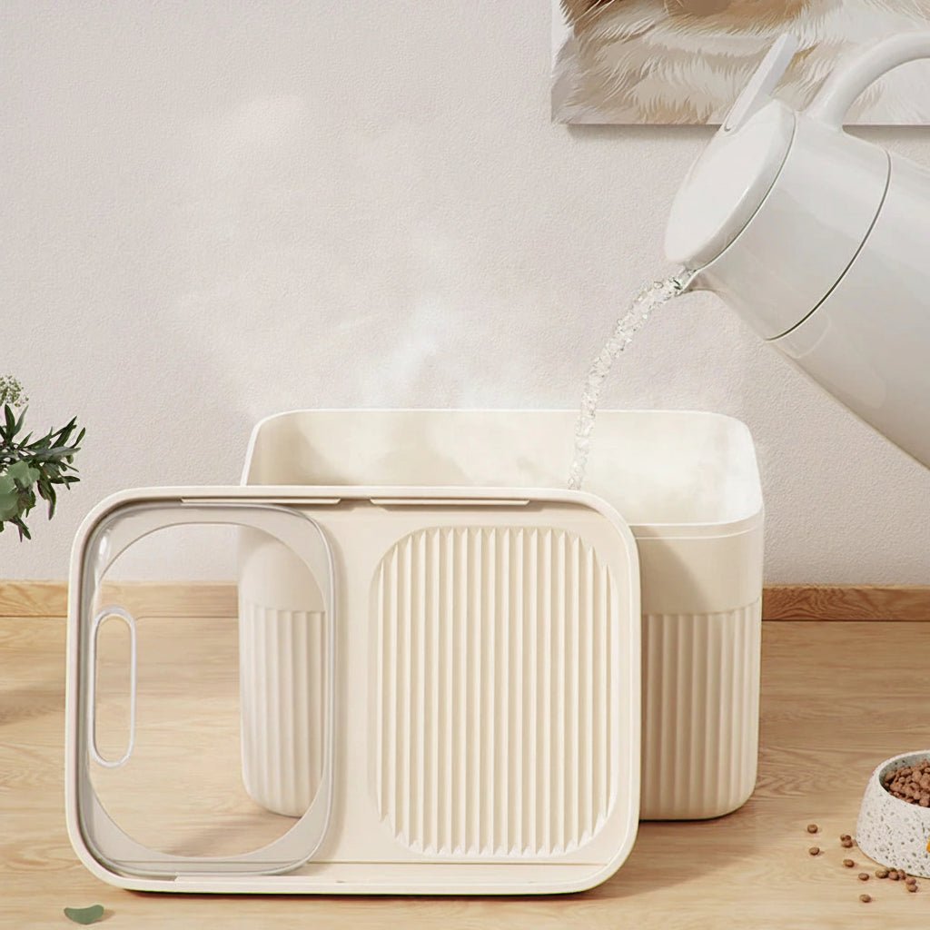 FrischGut Airtight Food Storage Box for Pet Food - Moisture-Proof, BPA-Free, 5L/10L/15L 4