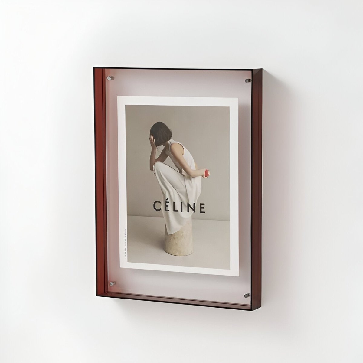 Crystaframe - transparent acrylic picture frame for modern image presentation 6