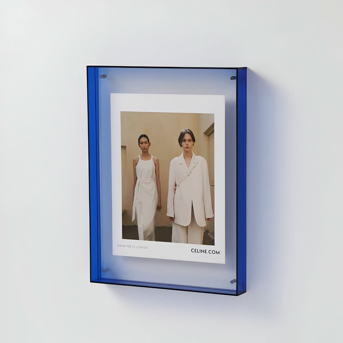 Crystaframe - transparent acrylic picture frame for modern image presentation 0