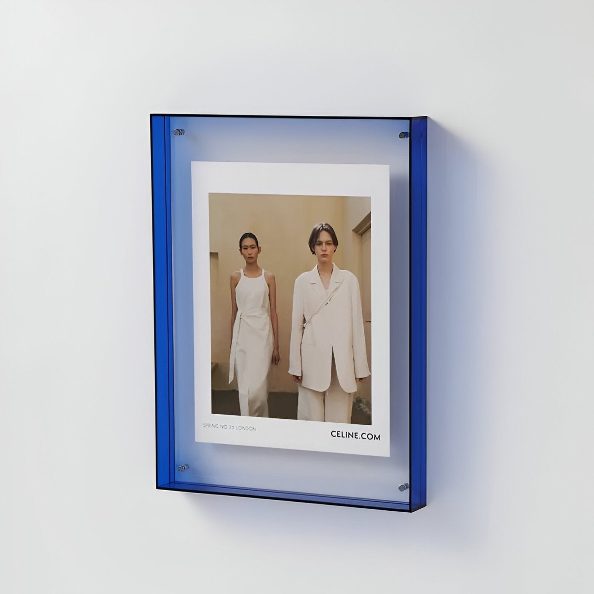 Crystaframe - transparent acrylic picture frame for modern image presentation 0
