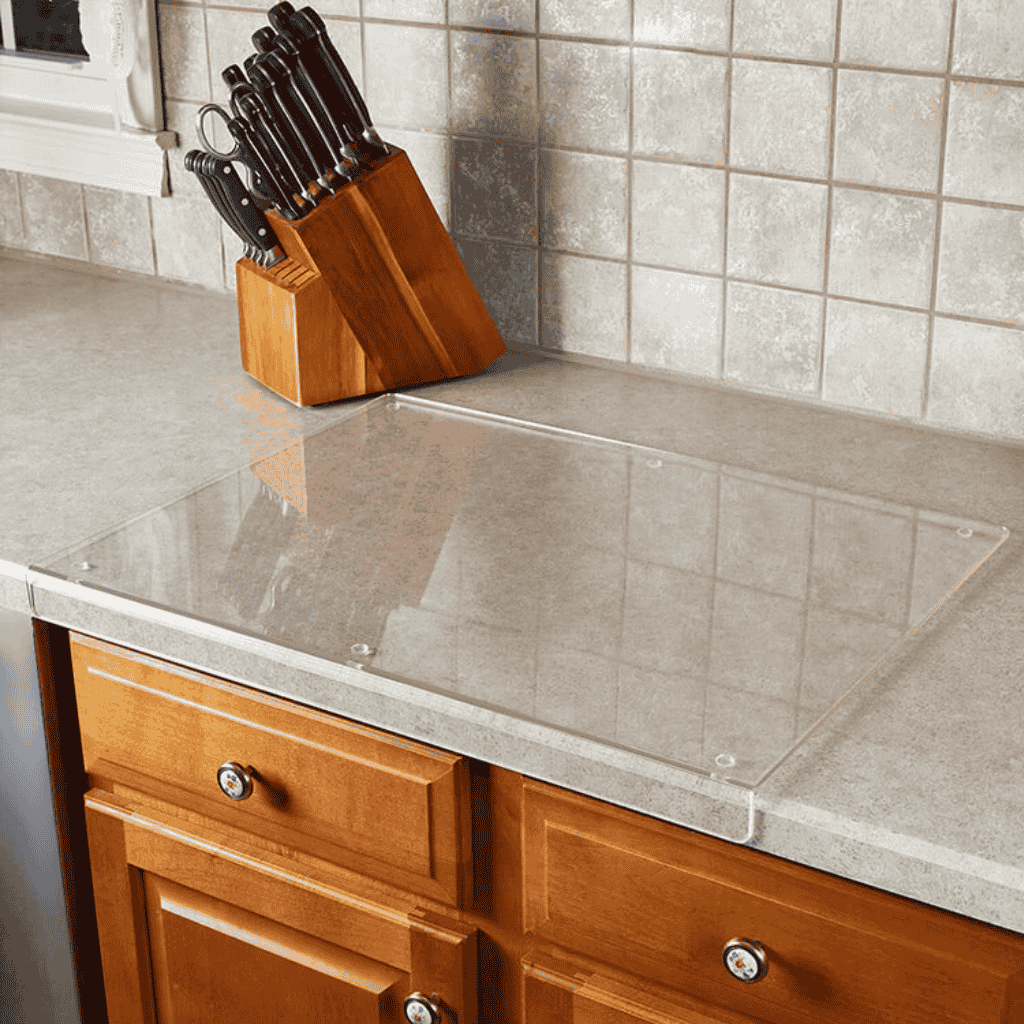 CLEARCUT – Non-Slip Acrylic Cutting Board, Scratch-Resistant Kitchen Essential 0
