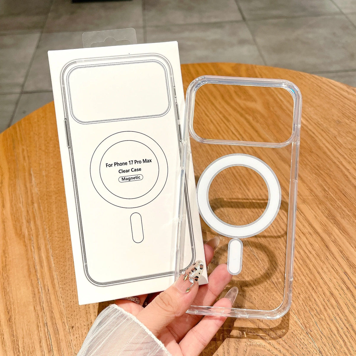 MagSafe Compatible Clear iPhone Case for iPhone 11 to 17 Series - Durable Protection 6