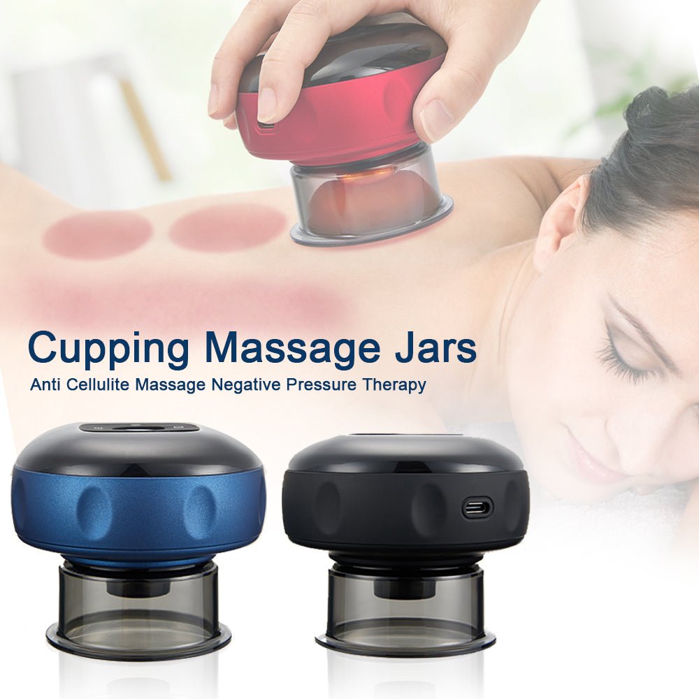 CuppingRelief – Electric Cupping Therapy Set for Pain Relief & Cellulite Reduction
