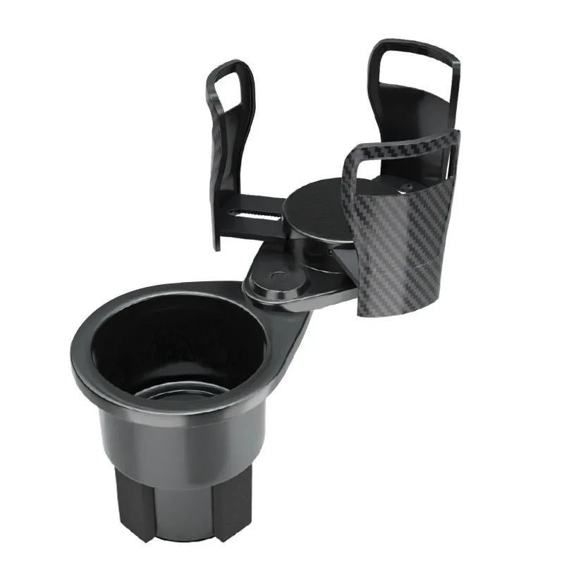 Cupswivel-360 ° rotatable car cup holder for double drinks 0