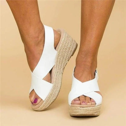 CuraSole – Orthopedic Wedge Sandals for Comfort & Style