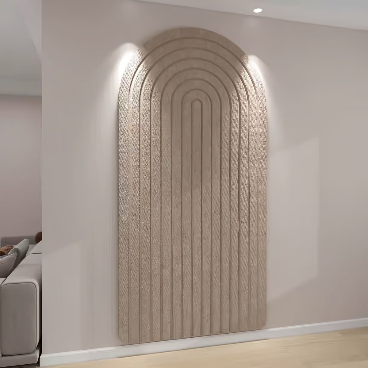 FELTWAVE – Curved Felt Pin Board for Stylish Wall Decor & Organization 0