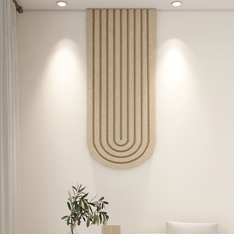 FELTWAVE – Curved Felt Pin Board for Stylish Wall Decor & Organization 6