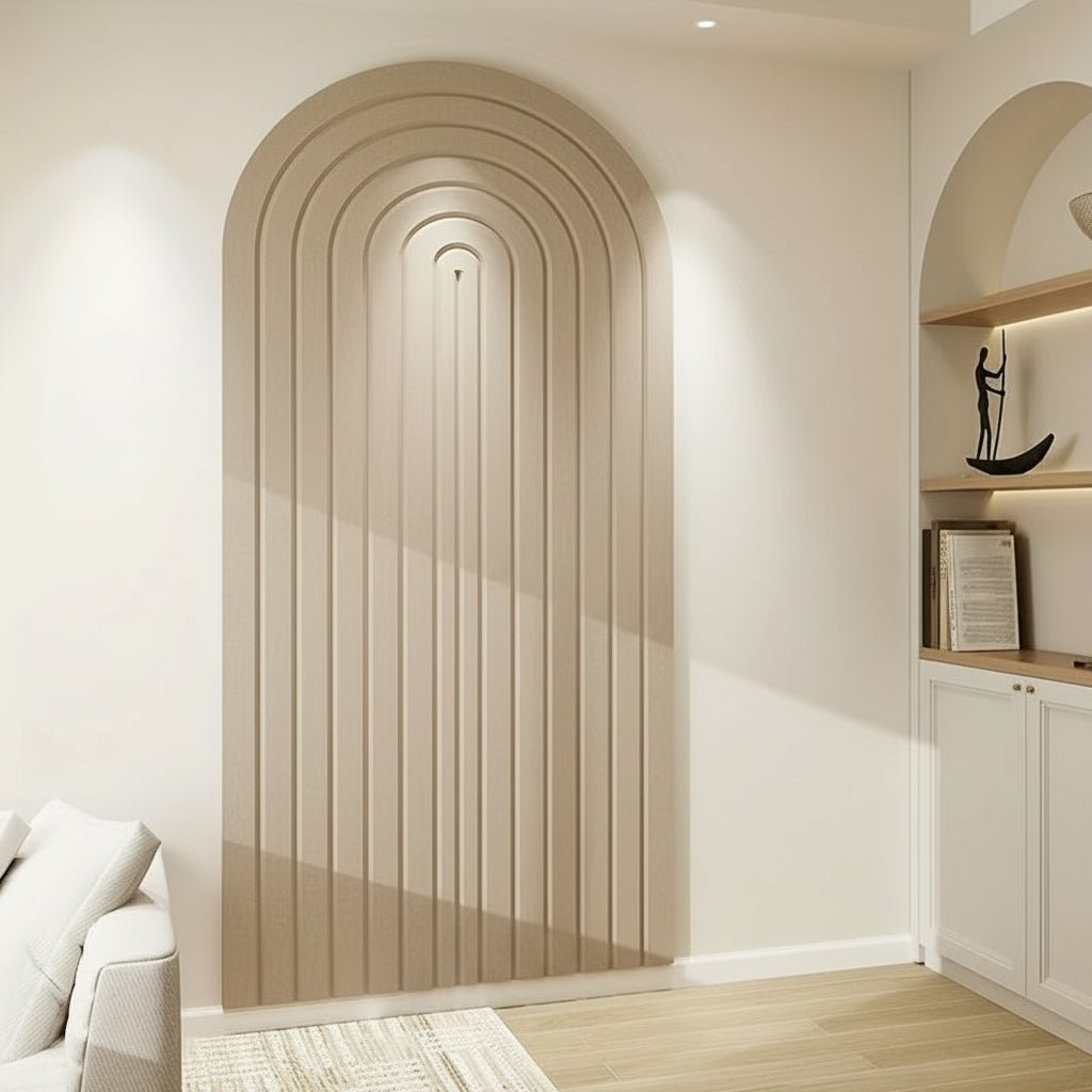 FELTWAVE – Curved Felt Pin Board for Stylish Wall Decor & Organization 5