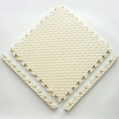 Cushioplay Alfombra para Bebé – Alfombra Suave de Juego con 12 Piezas de Rompecabezas – Absorbe Impactos y No Tóxica para Gatear y Jugar
