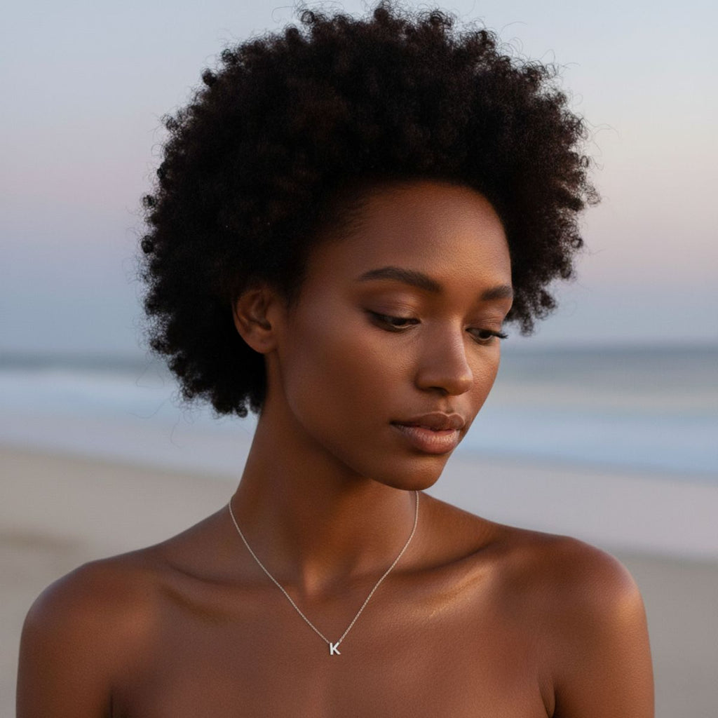 Customizable Initial Necklace - Elegant Personalized Jewelry Gift for Any Occasion