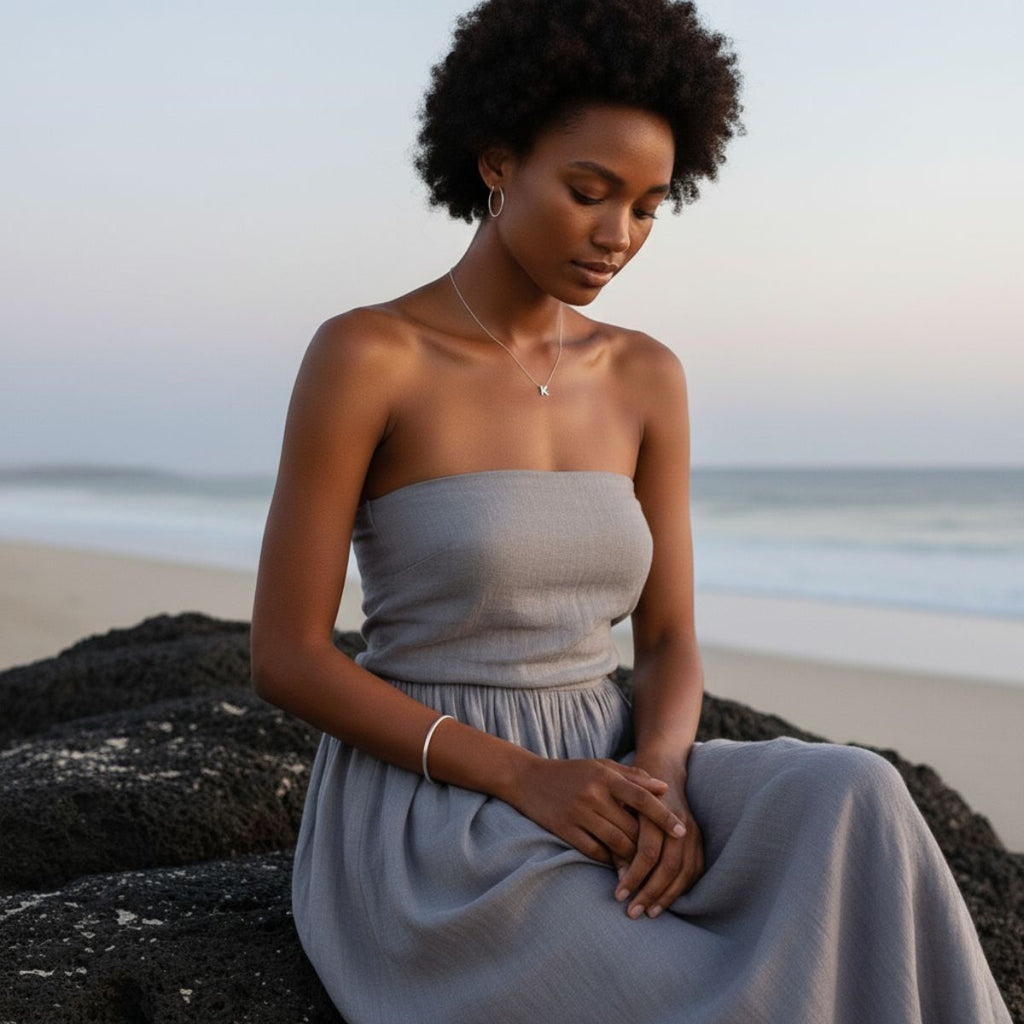 Customizable Initial Necklace - Elegant Personalized Jewelry Gift for Any Occasion