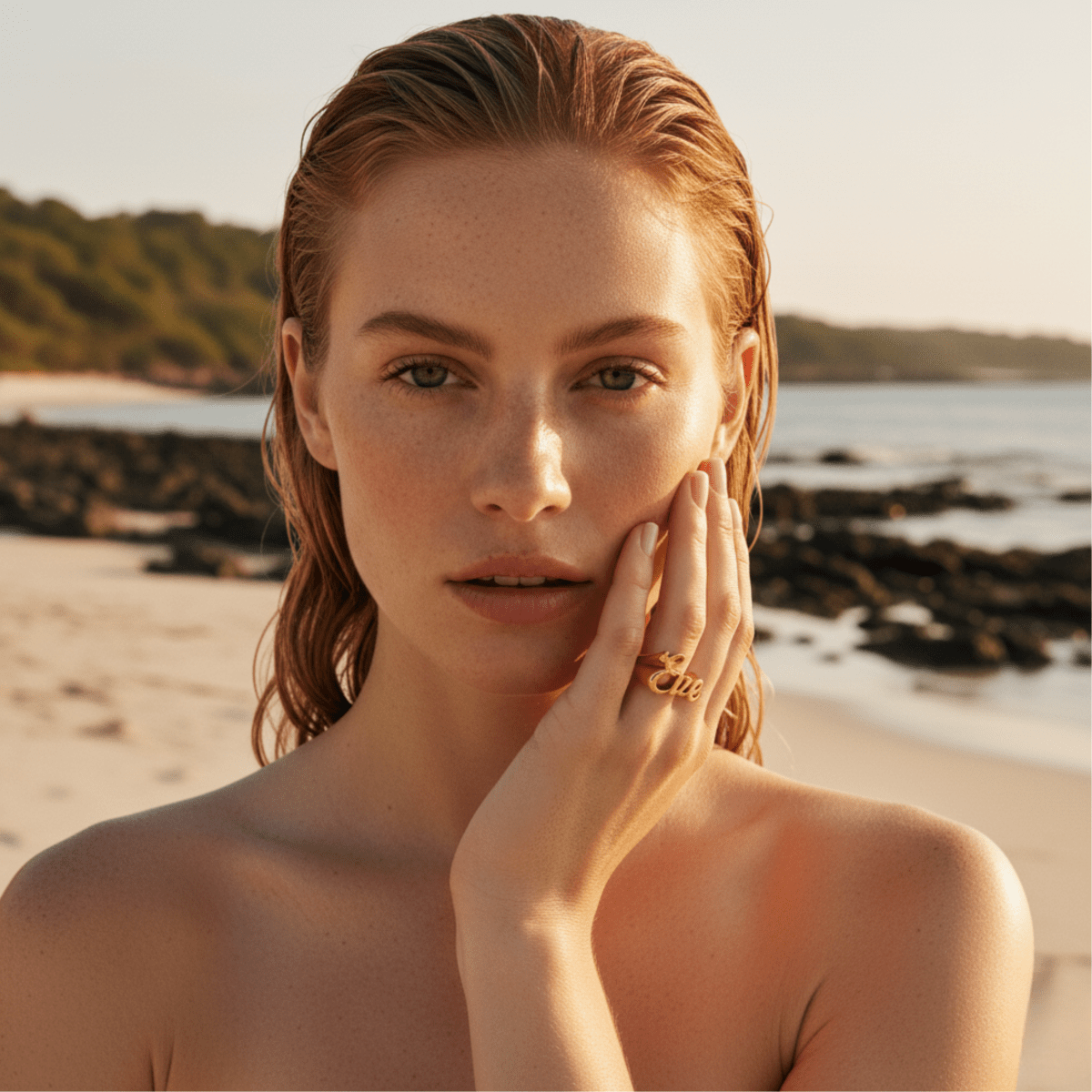 Customizable Name Ring - Personalized Jewelry in Silver, Gold, Rose Gold