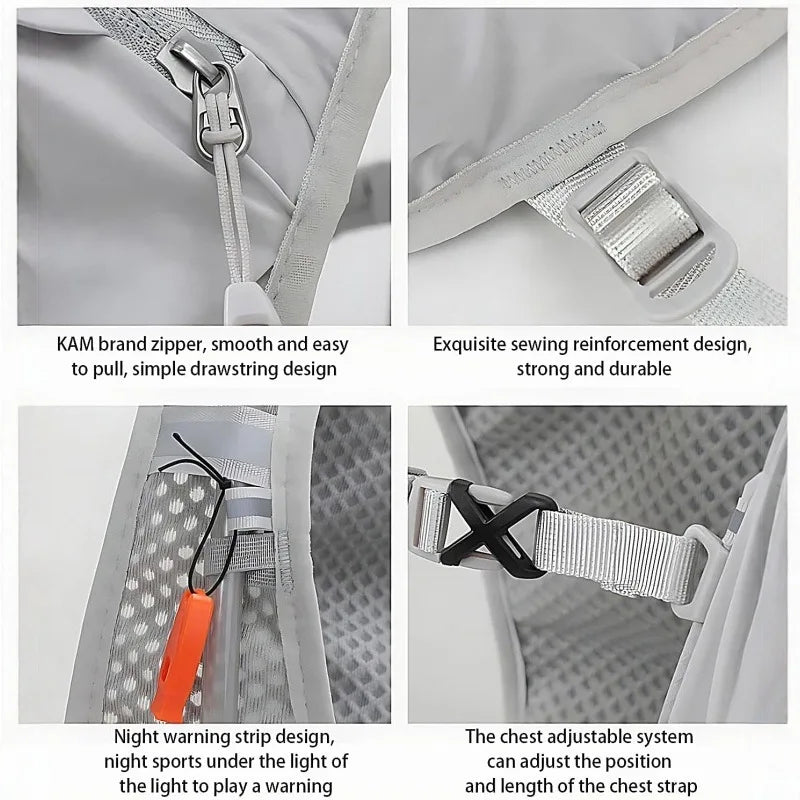 RIDEFLASH – Waterproof Reflective Fitness Vest for Running & Road Biking 4