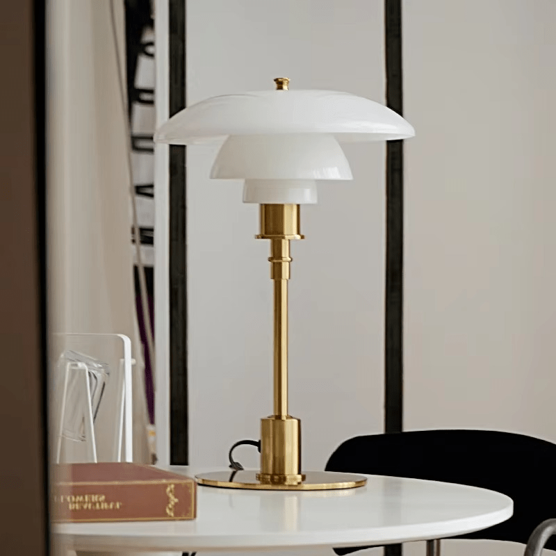 Danish Design Table Lamp-Scandinavian table lamp with dimmable LED light 6