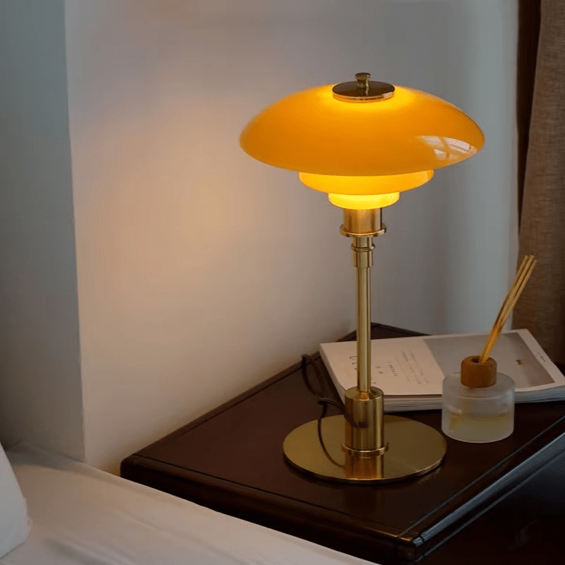 Danish Design Table Lamp-Scandinavian table lamp with dimmable LED light 2