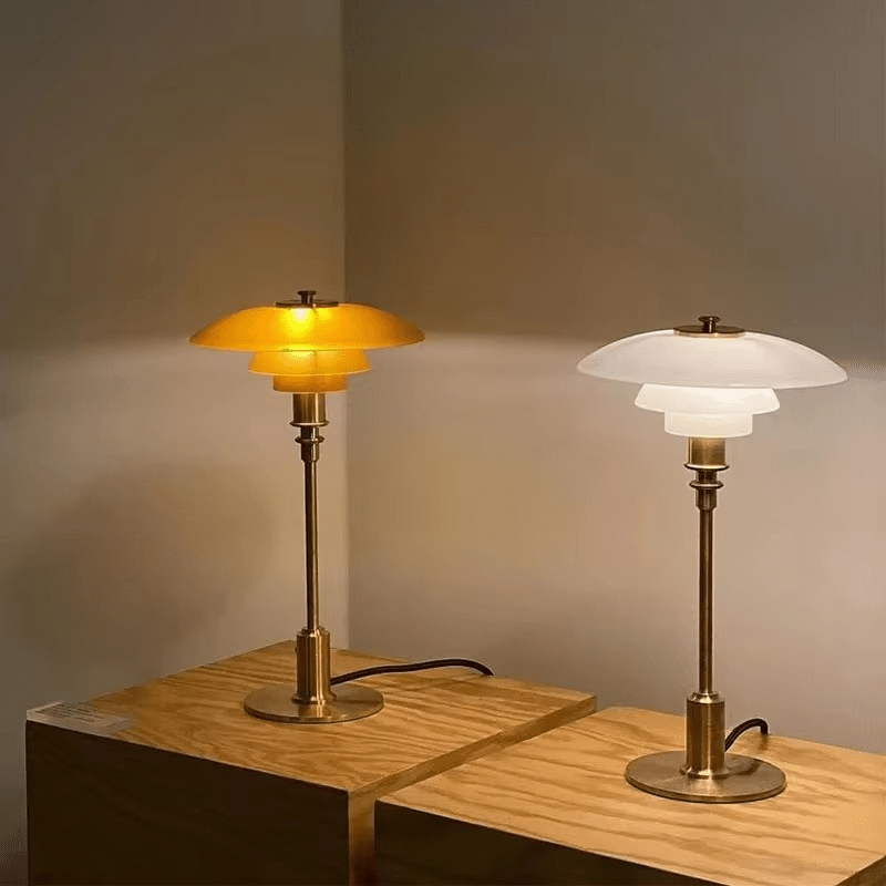 Danish Design Table Lamp-Scandinavian table lamp with dimmable LED light 3