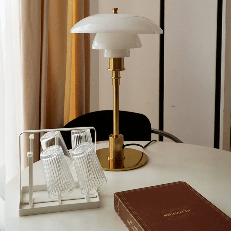 Danish Design Table Lamp-Scandinavian table lamp with dimmable LED light 7