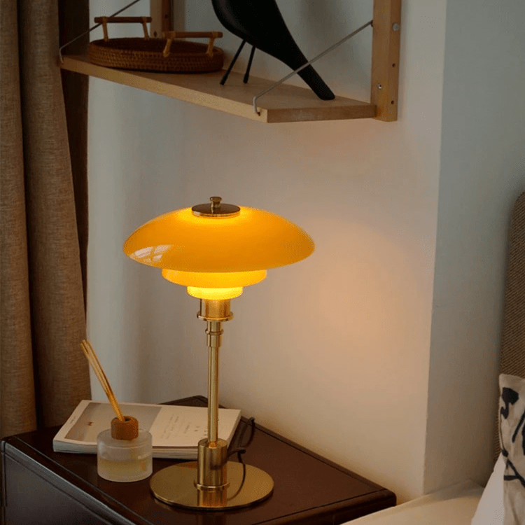 Danish Design Table Lamp-Scandinavian table lamp with dimmable LED light 4