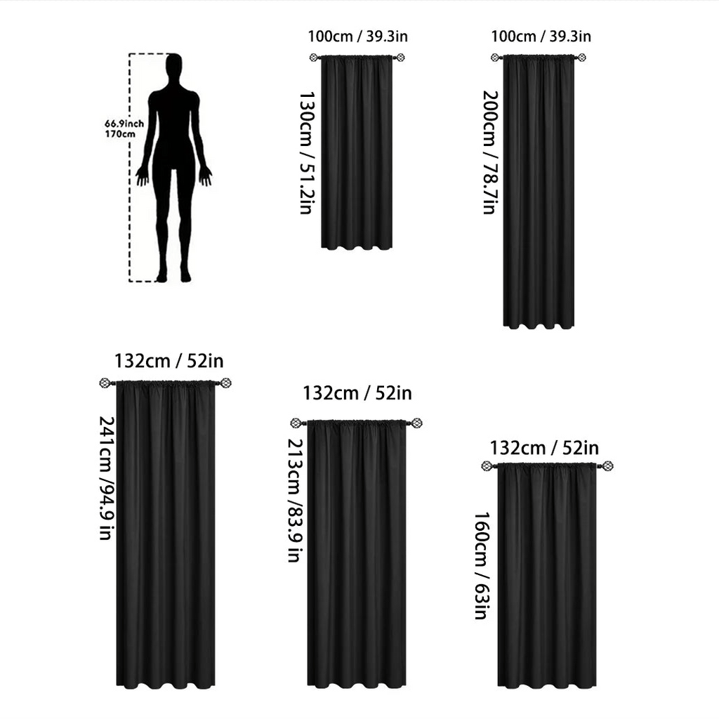 NIGHTSHADE – Premium Blackout Drapes for Living Room & Bedroom, Full Light Blocking 4