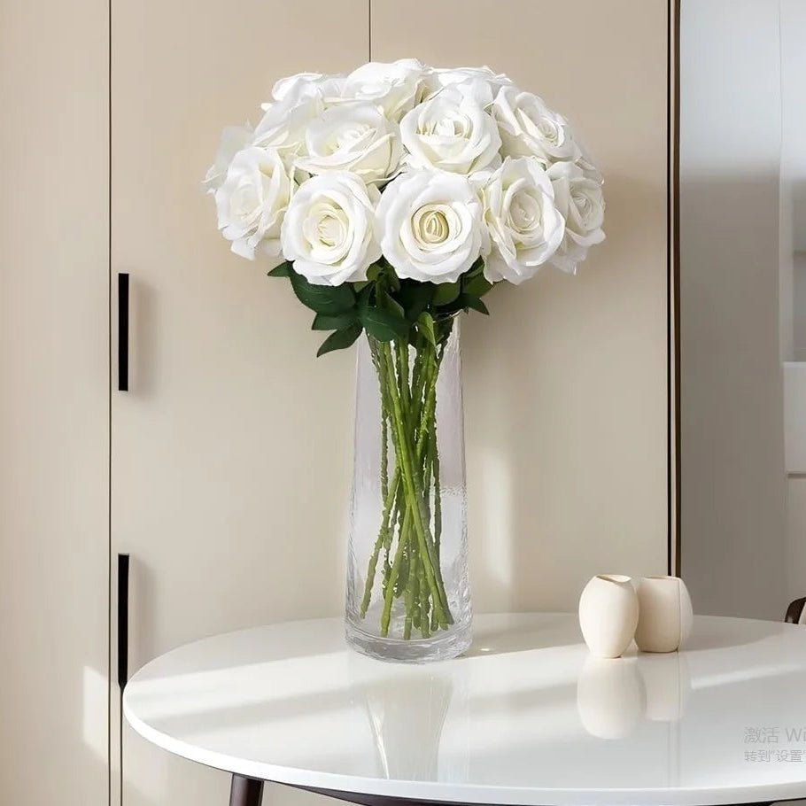 DECOROSE – Elegant Velvet Artificial Roses for Interior Decoration 3