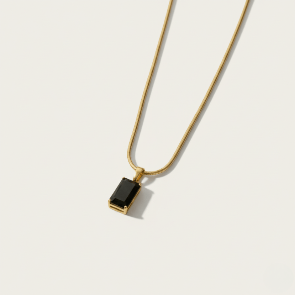 Deep Tide Onyx Hanger Ketting