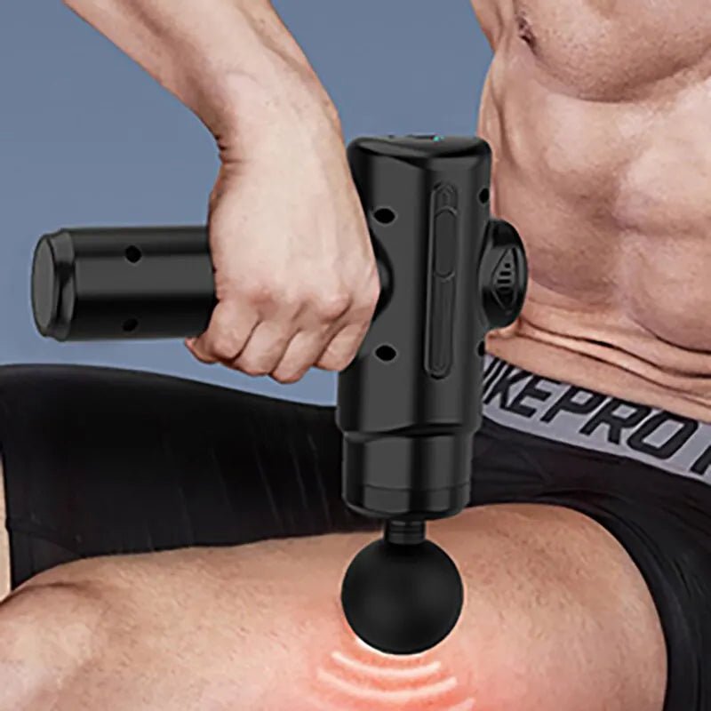 DeepFlex 8 – Pistolet de massage électrique avec 8 embouts pour usage en tissu profond