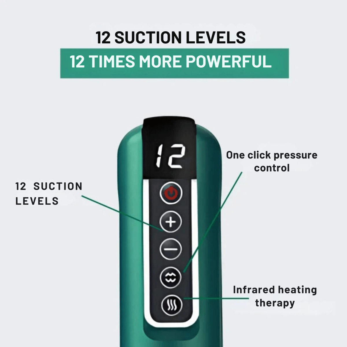 DERMAGLOW – Appareil de massage raffermissant pour la peau contre la cellulite