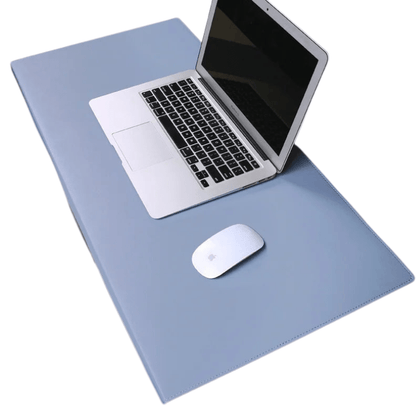 DESKCOMFORT – Ergonomic PU Leather Desk Pad with Wrist Support