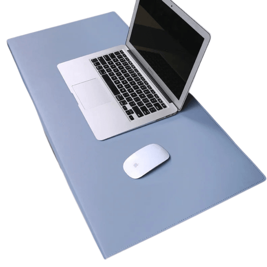 DESKCOMFORT – Ergonomische bureaulegger van PU-leer met polsondersteuning