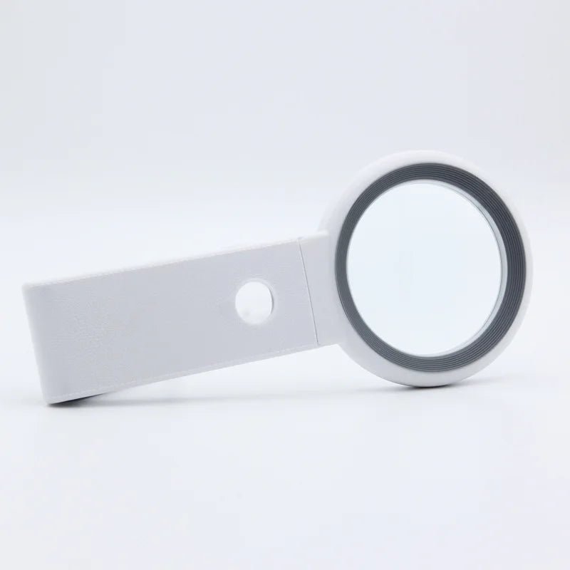 High-Power Foldable Magnifying Glass with 18 LED Lights & Stand - 10X/30X Magnification 3