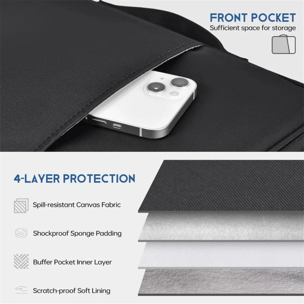 URBANCASE – Waterproof Laptop Sleeve with Shockproof Protection 1