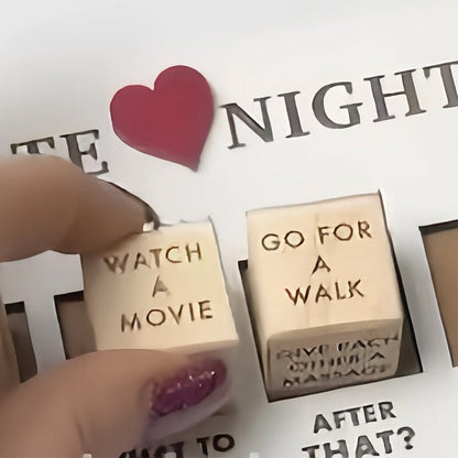 AmoréLuxe Date Night Dobbelstenen | Leuk dobbelspel voor koppels en romantische avonden