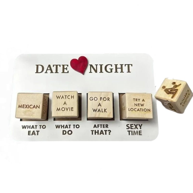 AmoréLuxe Date Night Dobbelstenen | Leuk dobbelspel voor koppels en romantische avonden