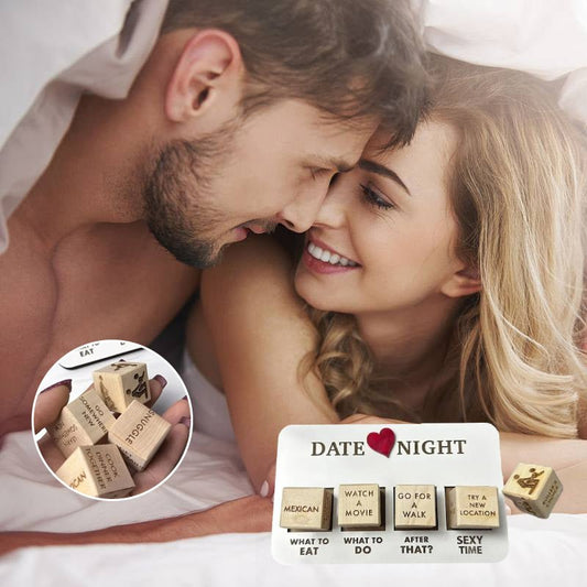 AmoréLuxe Dados para Noche de Cita | Divertido juego de dados para parejas y noches románticas