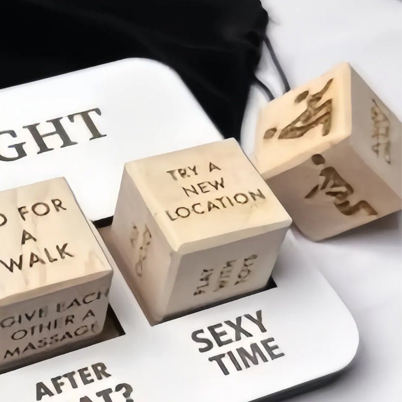 AmoréLuxe Date Night Dice | Fun relationship dice game for couples and romantic evenings