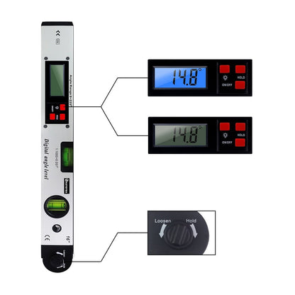 Digital Corner Meter – Precision Measuring Tool with 0° to 225° Range and ±0.5° Accuracy for Woodworking and DIY Projects-5