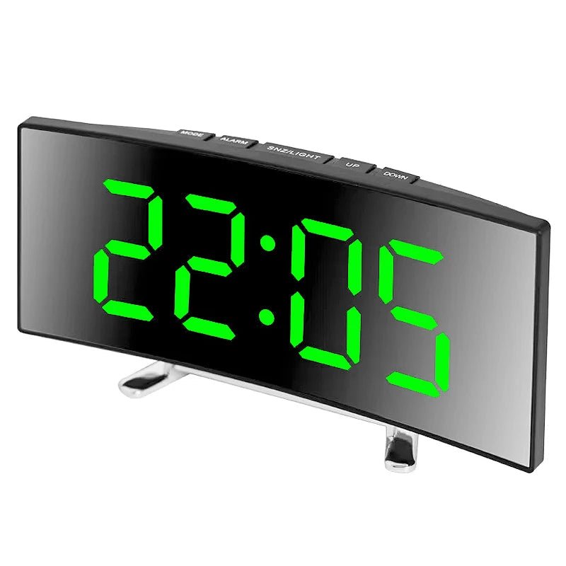 ZEROBELL – Sleek Digital Alarm Clock with Large LED Display & Noiseless Design 6