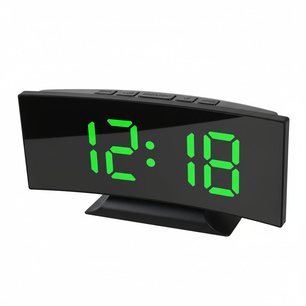 ZEROBELL – Sleek Digital Alarm Clock with Large LED Display & Noiseless Design 8
