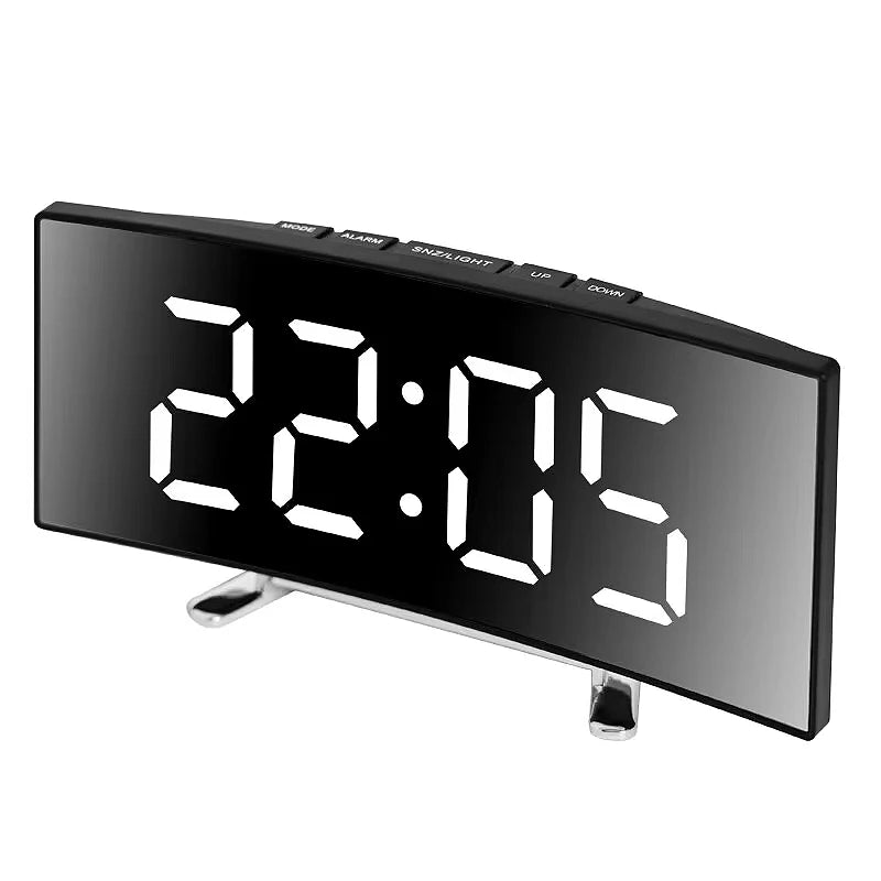 ZEROBELL – Sleek Digital Alarm Clock with Large LED Display & Noiseless Design 7