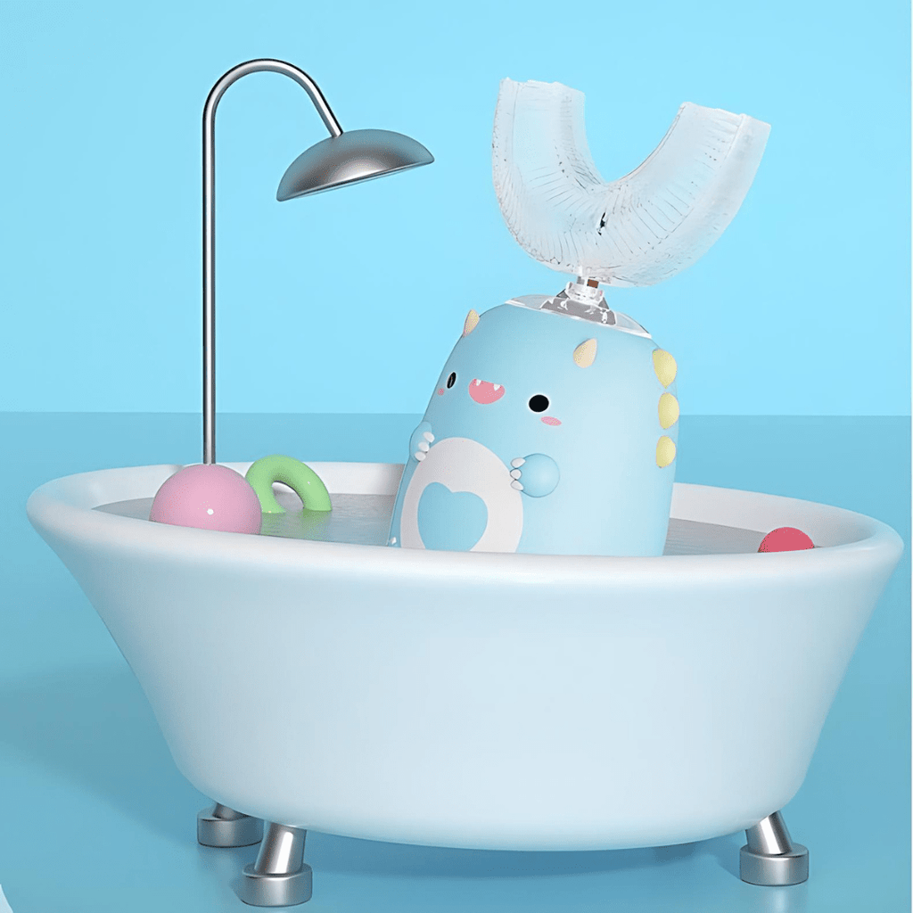 DINO BRUSH – Electric Toothbrush for Kids with 360° Cleaning