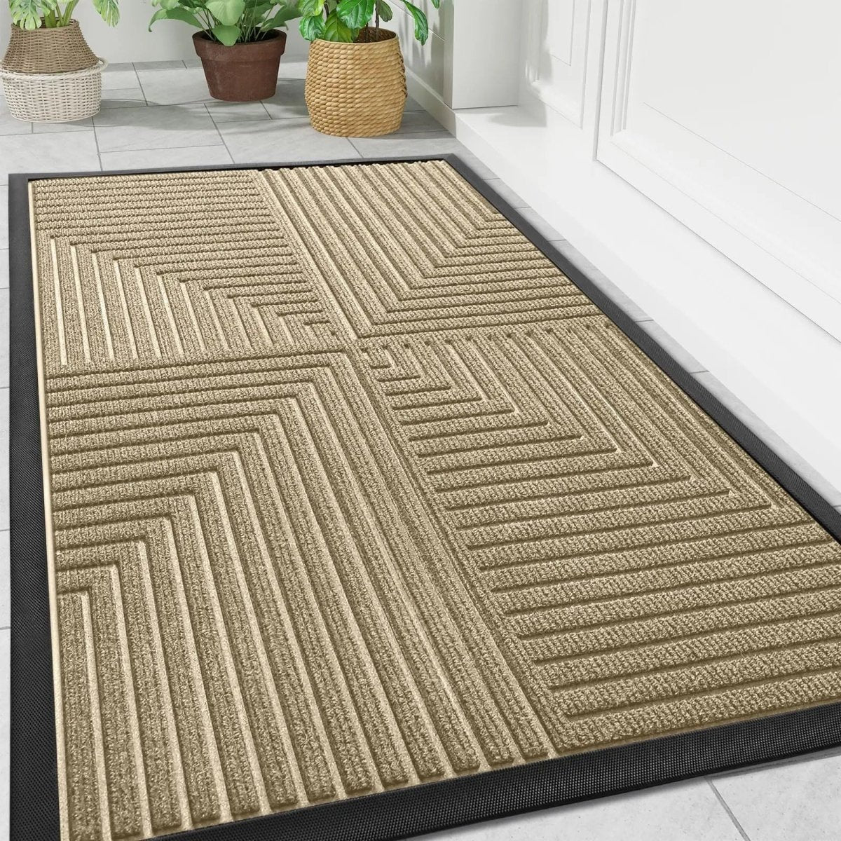 FLOORMAXX – Heavy Duty Dirt-Resistant Doormat with Anti-Slip Backing 4