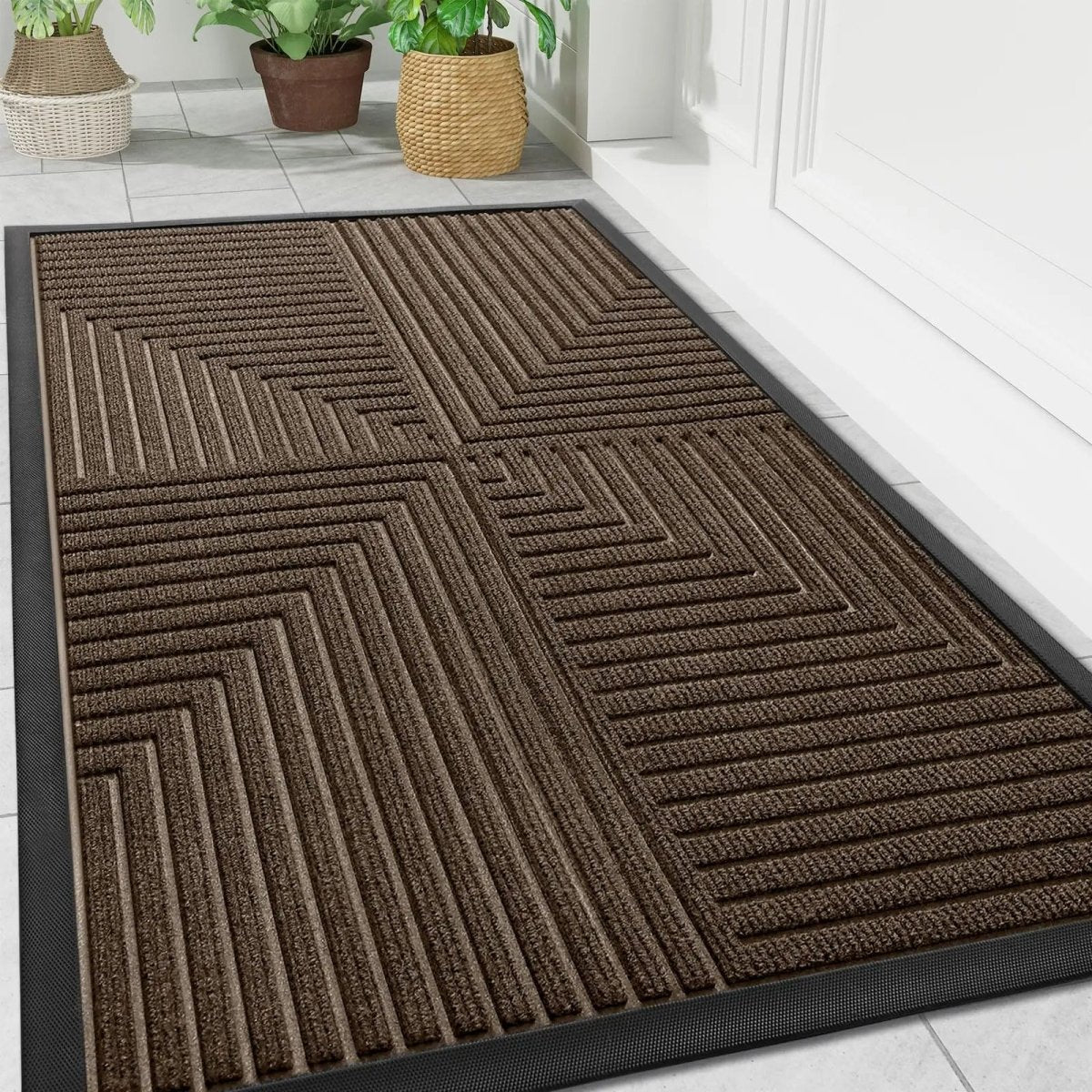 FLOORMAXX – Heavy Duty Dirt-Resistant Doormat with Anti-Slip Backing 5