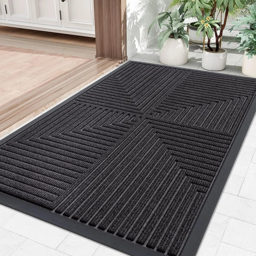 FLOORMAXX – Heavy Duty Dirt-Resistant Doormat with Anti-Slip Backing 1