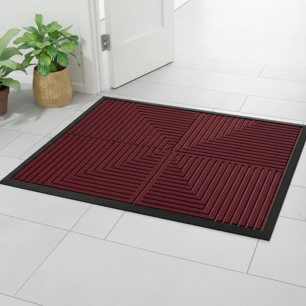 FLOORMAXX – Heavy Duty Dirt-Resistant Doormat with Anti-Slip Backing 0