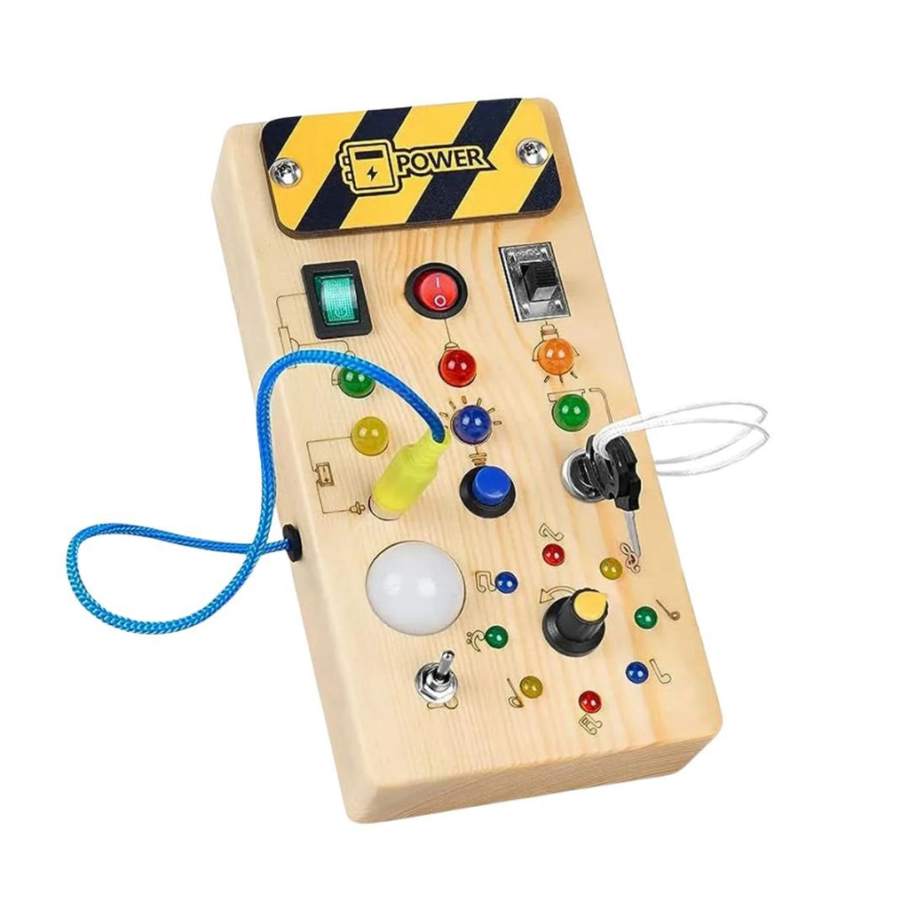 Toddlers Wooden Busy Board 0