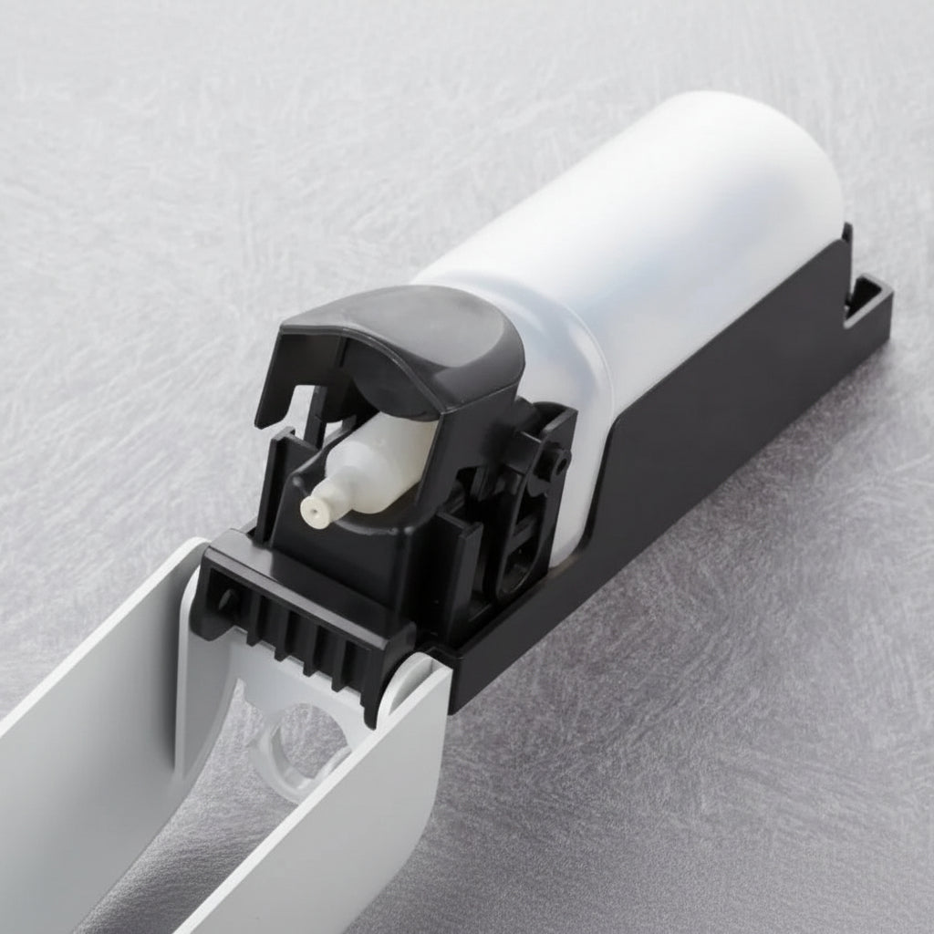 DISPENZA – Dispensador de ducha montado en la pared para almacenamiento limpio y sin desorden