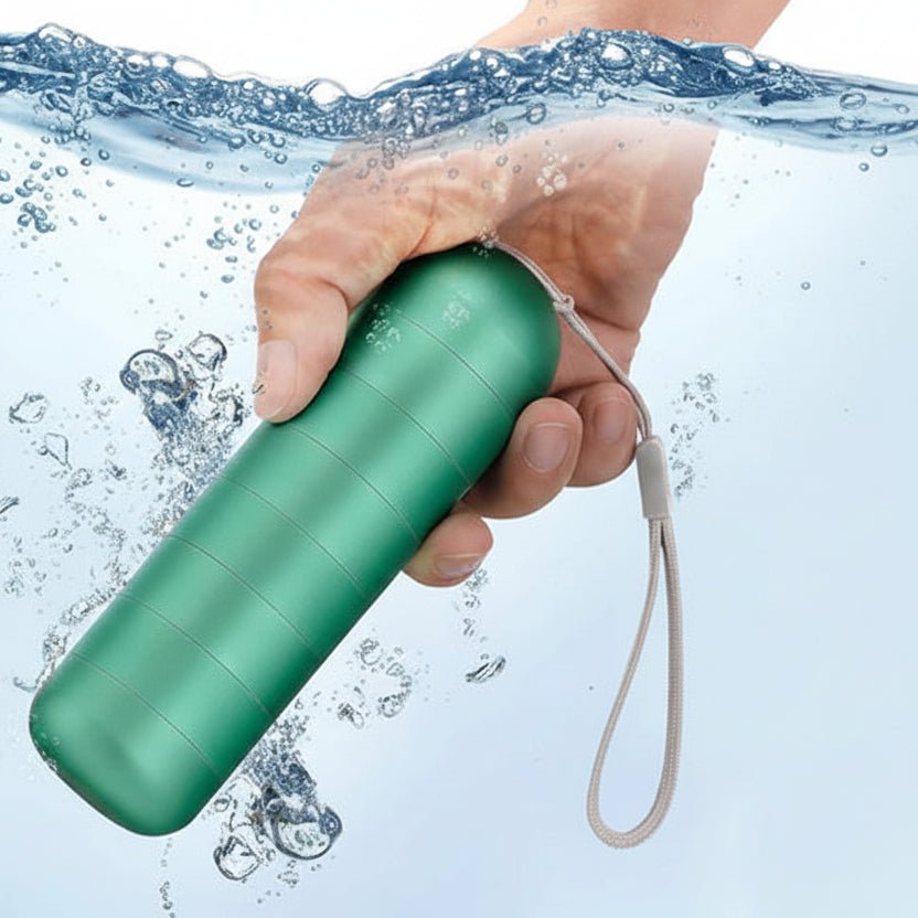 PILLFORGE – Waterproof Aluminum 7-Day Pill Organizer with Large Capacity 2