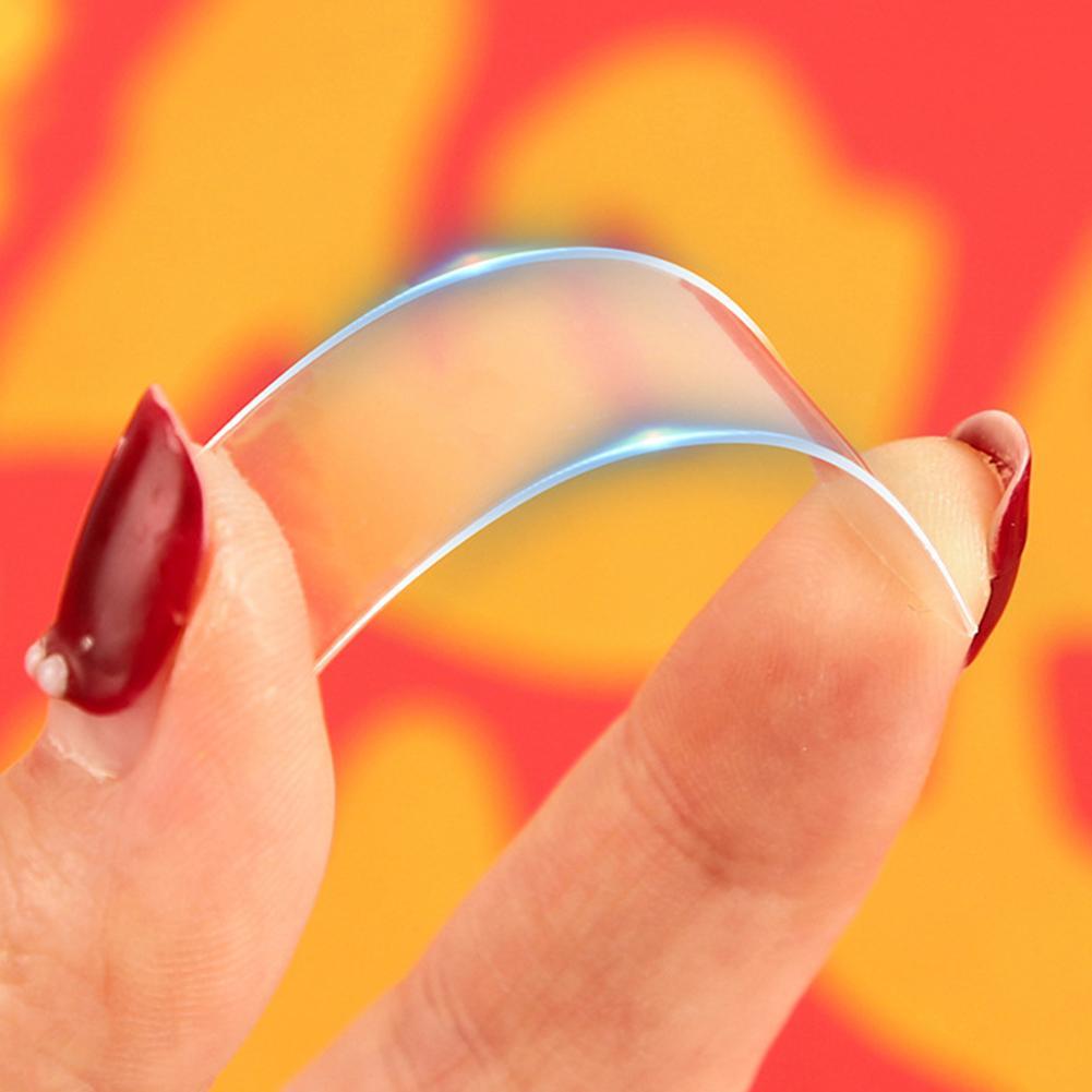 Double-Sided Tape, Water-Resistant Transparent Adhesive Strips, Reusable for Easy Mounting and Organizing-6