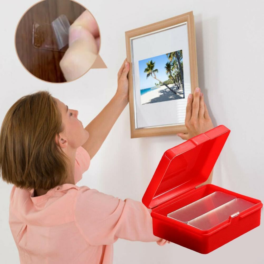 Variant image for Double-Sided Tape, Water-Resistant Transparent Adhesive Strips, Reusable for Easy Mounting and Organizing-1